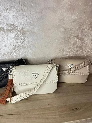 GUESS ženske torbe – više modela i boja - Crossbody sa pletenim
