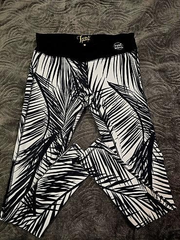 Ženske sportske helanke Femi Pleasure – veličina M sa prozirnim