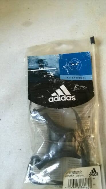 vratilo za zgibove i propadanja dimenzije: Naocare za plivanje Adidas Attention II,vel. NS,ocuvane — 3