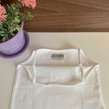 Bodiji i zeke za bebe: Kappa bela majica na bratele za devojcice Nova,bez etikete Velicina  — 3