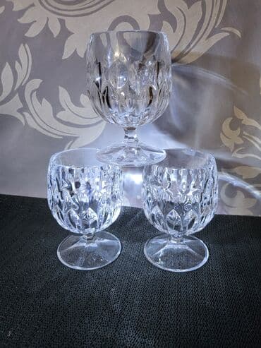 case za zestoko pice: Case nove,kristal,rucni rad Nachtmann Nemacka za zestoko pice 80te — 5