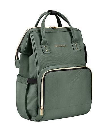 deciji satovi igracke: KikkaBoo Torba za mame Siena premium – army green (Šifra: KKB2) — 3