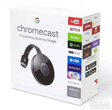 Car Electronics: Google Chromecast Ultra 4K Uredjaj NOV Mirror Uredjaj AKCIJA Cene — 2