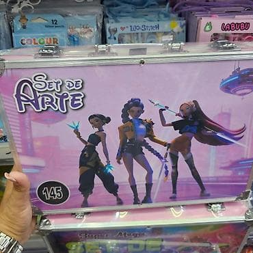 plasticne ogradice za bebe: 06. Fantastičan SET za Crtanje Set : K- POP demon hunters i Stitch — 2