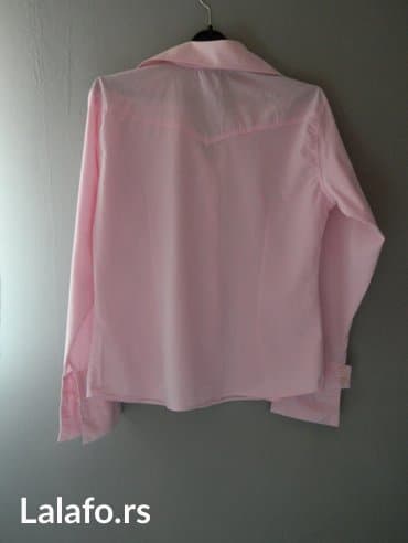 exit kosulje: L (EU 40), Cotton, Single-colored, color - Pink — 4