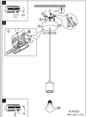 lidl ljuljaska za decu: Pendant light, New — 5
