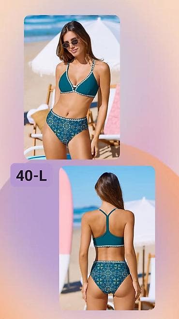 guess torbe male: Dvod delni ženski kupaći kostim – veličina 40 (L) - Boja i dezen — 1