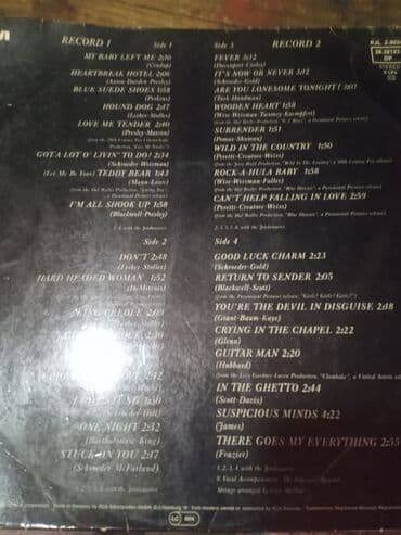 Cassettes, CDs & DVDs: ELVIS FOREVER original nemačko izdanje 32 hita od 1956 do 1974 RCA — 6