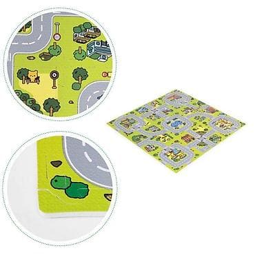 trenerke na veliko: Velika podloga za igru EVA FOAM City 90.5x90.5 cm – 21 delova | — 2