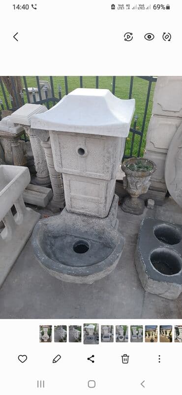 nastavak za wc šolju cena: Betonske česme — 29