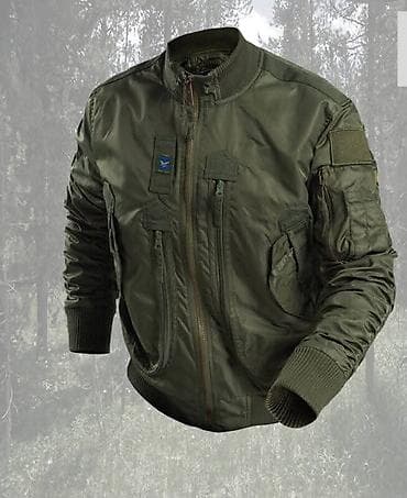 bpc jakne: Air Force bomber jakna zelena Ova jakna je izrađena od kombinacije — 5