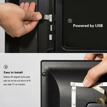 kozne torbe za laptop: LED traka sa USB priključkom za Televizore,Kompjutere hladno bela 5m — 3