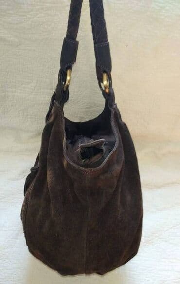 Handbags: 5th avenue odlična kožna torba Odlična torba od meke brušene prirodne — 2