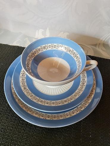 vitrina kora forma ideale: Set nemacki iz 1960,70te.godine. Nemacki trodelni set perfektan,sve — 4