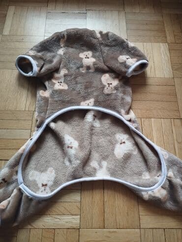 Cats: Topla zimska pidžama/odelce za psa - Materijal: mekani, baršunasti — 4