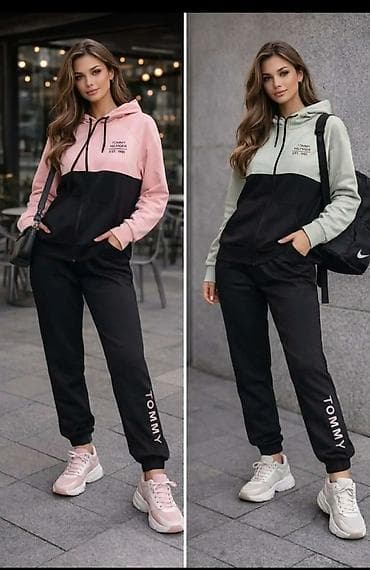 Dvoslojna ženska trenerka Tommy Hilfiger – komplet dukserica i donji