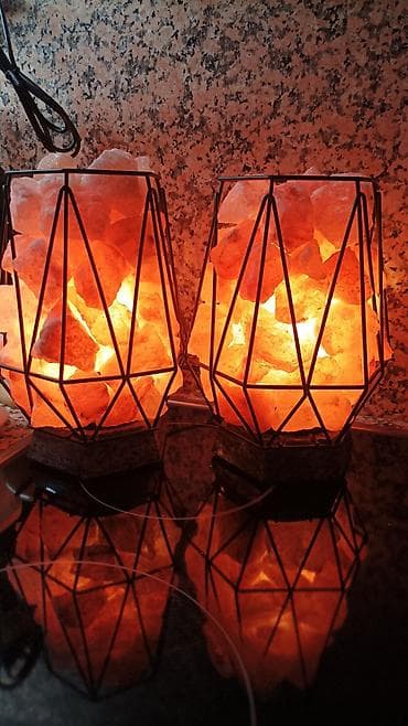 prostirke za plažu decathlon: Ručno rađene i unikatne lampe sa komadima himalajske soli u staklenoj — 2