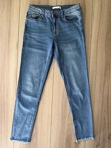 muške patike cipele: SPRINGFIELD ženske farmerke – svetlo plavi denim - Model: skinny/slim — 1