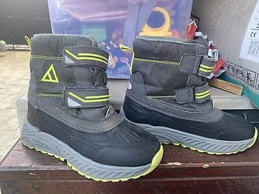 Dečija obuća – paket 1) Zimske čizme za decu, tamnosive sa neon žutim na lalafo.rs Dečija obuća – paket 1) Zimske čizme za decu, tamnosive sa neon žutim