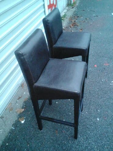 Stolice: Barske stolice STYLE UDOBNE barske stolice SA NASLONOM, visina — 2