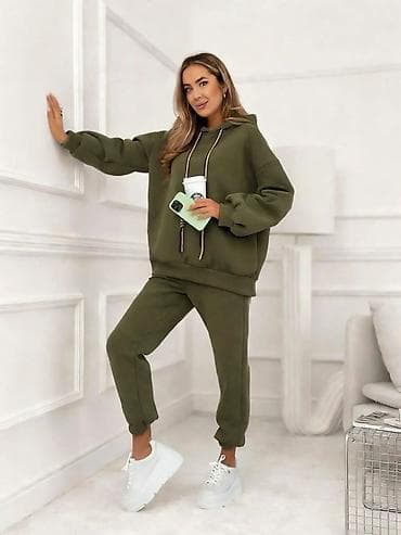 Donji veš: Ženski komplet trenerke sa kapuljačom – duks + donji deo - Kroj — 3