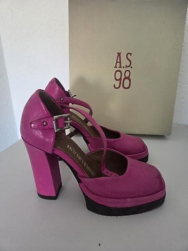 ps cipele zenske: A.S.98 ženske cipele na štiklu – roze - Brend: A.S.98 (kutija — 2