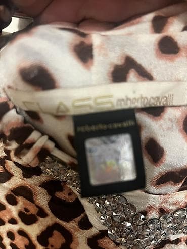 torba e: Haljina CLASS Roberto Cavalli – leopard print - Model: kratka/midi — 3