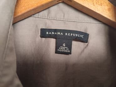 massimo dutti košulje: Banana Republic M, bоја - Siva, Kratkih rukava — 7
