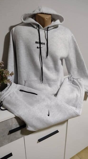 Komplet, Nike, bоја - Crna, Pamuk — 2