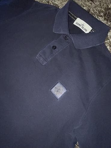 boje za majice: Men's T-shirt Stone Island, bоја - Tamnoplava — 4