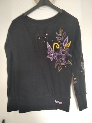 make up: S (EU 36), Floral, color - Black — 1