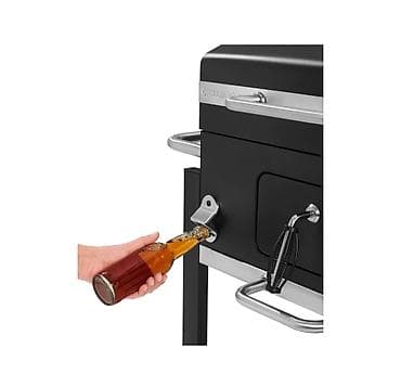 rešetka za roštilj 100 x 50: GRILL MEISTER KANSAS Roštilj na drveni ugalj – sa poklopcem i — 4