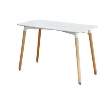 ugaona trpezarija: Trpezarijski stolovi Novo U fabrickom pakovanju! Zaobljeni uglovi, mat — 6