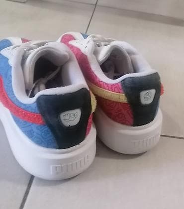 crvene puma patike: Puma x Mr. Doodle patike – uniseks lifestyle model. Extra očuvane — 5