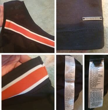pamucne sportske haljine: DIESEL original haljina, letnja fazonska, sportska crna. Sa strane — 3