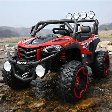 dres crvene zvezde za decu: Dvosed Quad Off Road 4x4 Crveni – vozilo na akumulator za decu Šifra — 7