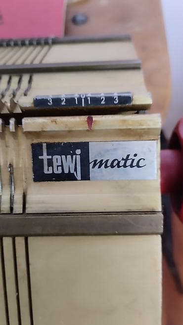 ugradne ploce polovne: Tewj Matic mašina za pletenje – Made in Germany (serijski broj — 4