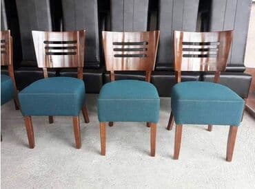 kožne stolice: TARA stolice iz proizvodnje, modeli mebla ili eko koze i boja drveta — 8