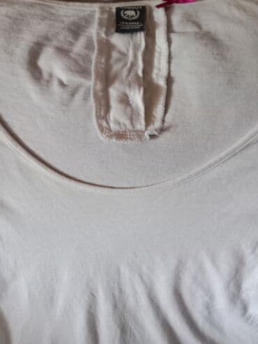 mango tunike:  Bela, pamučna bluzica, Vel . xl, Nemačka roba, modernog kroja. Par — 3