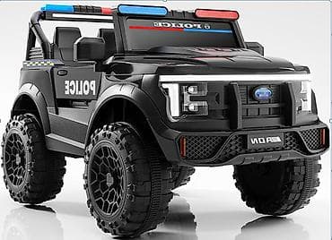 Simple Džip 12V – Police (SKU: 15255C-260) Akumulatorski džip u