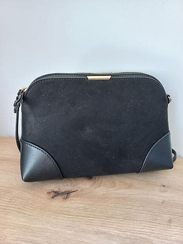 lv kais muski: Elegantna crna torbica preko ramena H&M - Materijal: kombinacija — 1