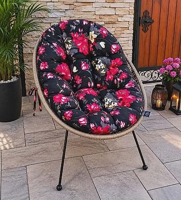 Textile: Jastuk za stolicu gnezdo Materijal ranforse punjenje mleveni sundjer at lalafo.rs — 6 Textile: Jastuk za stolicu gnezdo Materijal ranforse punjenje mleveni sundjer — 6