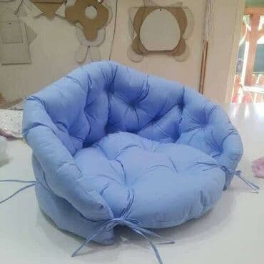 nameštaj m: Chair pads, color - Light blue — 1