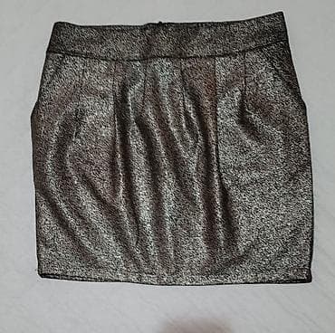 stradivarius s: Mini suknja Sweewë Paris, veličina S/. - Boja/efekat: metalik — 1