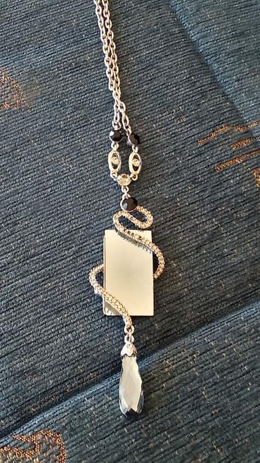 ogrlice srebro: Vintage velika ogrlica — 1