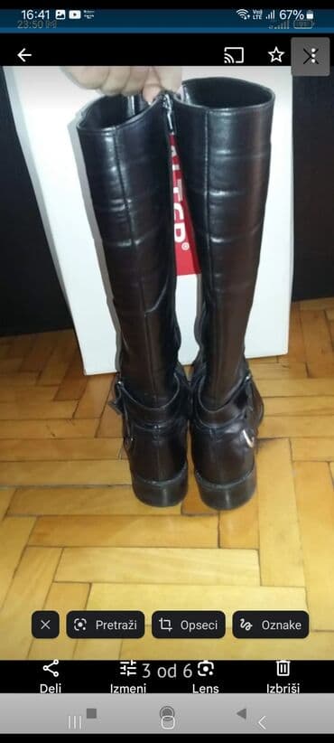 balenciaga triple s: High boots, 39 — 5