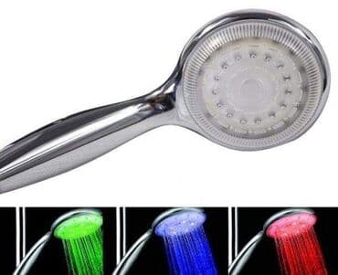 glava za tuš: 1500din - 3 boje 1750din - 7 boja LED Tuš koji svetli Tuš koji će — 2