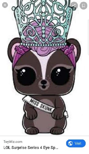 push up helanke new yorker: Lol suprise original lutka ljubimac pets - miss skunk — 5