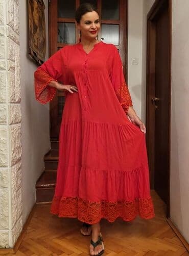 traka za grudi: Obim grudi 128cm
Duzina 135
Viskoza 100%
5300 — 5