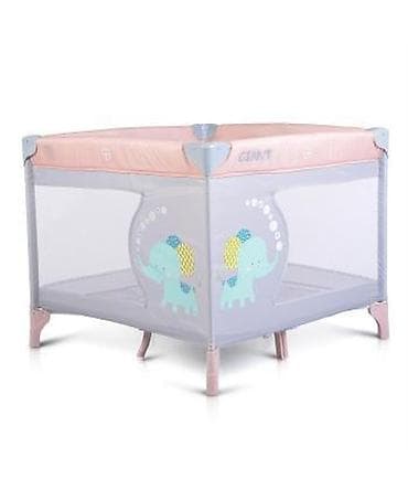delovi za krevetac: Moni Giant ogradica za igru – Light Pink (Šifra proizvoda: CAN8314-70) — 2
